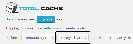 total-cache-empty